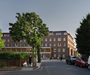 Appleby Blue Almshouse to nowoczesna interpretacja domu opieki