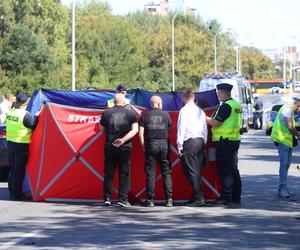 Wypadek na ul. Woronicza w Warszawie. Kierowca potrącił 10 osób 