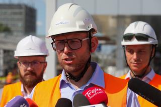 Prace budowlane na stacji Warszawa Zachodnia