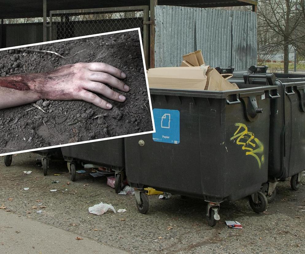 W koszu na śmieci leżała ludzka ręka. Mieszkańcy byli w szoku
