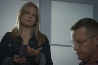 M jak miłość, odcinek 1888. Lenka (Olga Cybińska), Piotrek (Marcin Mroczek)