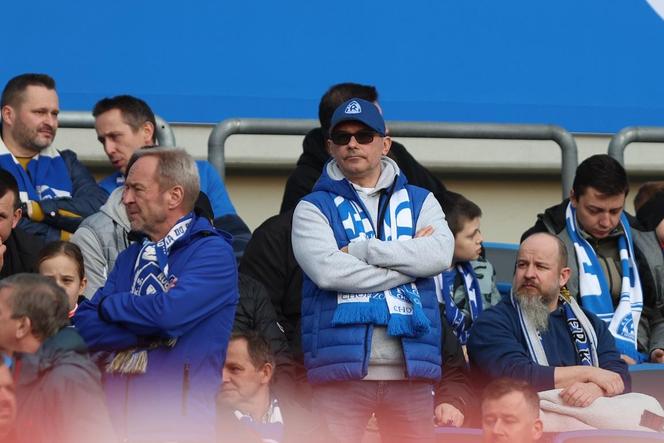 Kibice na Stadionie Śląskim podczas Wielkich Derbów Śląska (16.03.2024)