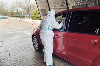 Ponownie ruszył mobilny punkt pobrań wymazów na  Kortowie