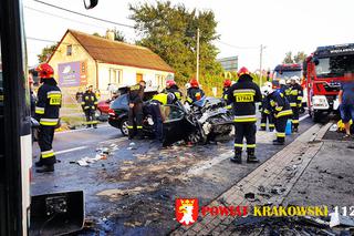 Wypadek w Michałowicach
