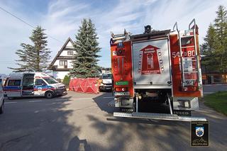 16-latek ofiarą śmiertelną wypadku w Bustryku. Potrącił go kierujący ciężarówką [ZDJĘCIA].