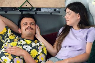 Barwy szczęścia odc. 3100. Agata (Natalia Zambrzycka),  Ignacy (Olaf Staszkiewicz)