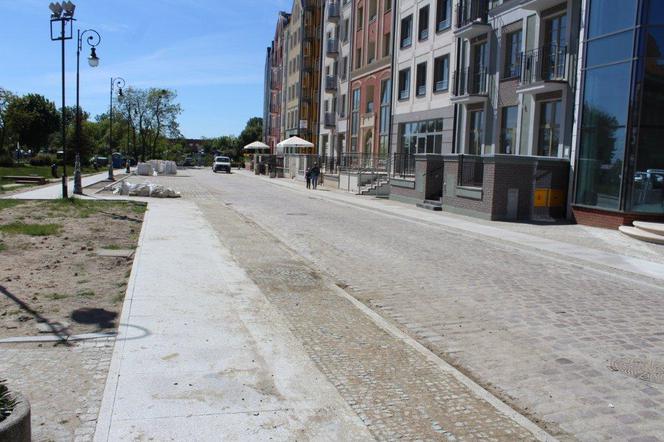 Ulica Rybacka w Elblągu już niemal skończona! Ozdobią ją zabytki!