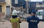 Ściana kamienicy legła w gruzach! Dramatyczna akcja ratunkowa w Wągrowcu