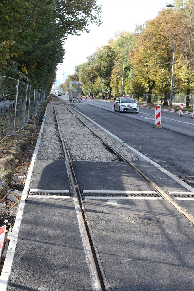 Torowisko w al. Waszyngtona po awaryjnym remoncie