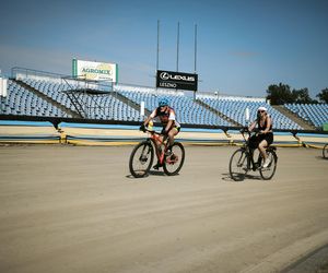 Rowerowa stolica Polski na stadionie 