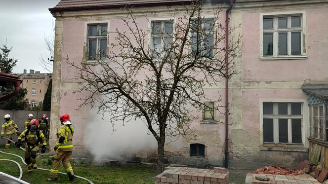 pożar