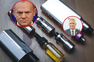 Minister Tuska chce zakazu sprzedaży jednorazowych e-papierosów w Polsce