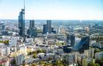 Niezwykła panorama Warszawy ze szczytu Skylinera!