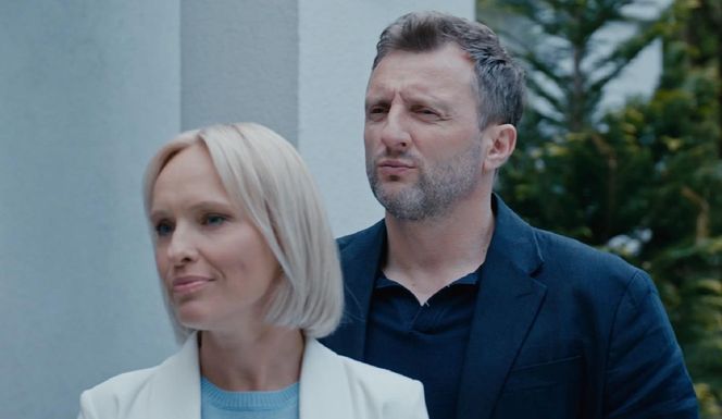 M jak miłość odc. 1886. Dorota (Iwona Rejzner), Bartek (Arkadiusz Smoleński)