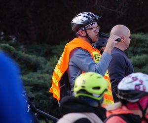 Rowerowa radość i ognisko na mecie. Rodzinna Masa Krytyczna przejechała przez Bydgoszcz