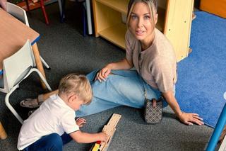 Radzio prawie zemdlał. Małgorzata Rozenek o pierwszym dniu Henia w przedszkolu 