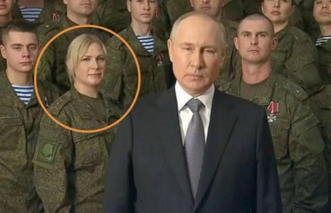 Putin i blondynka