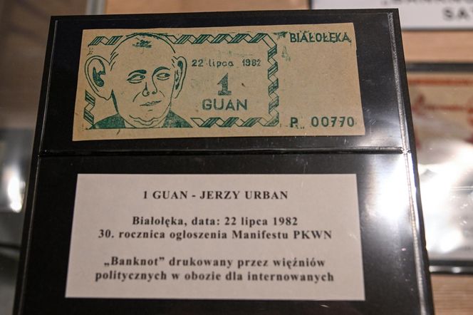 Wystawa banknotów opozycji antykomunistycznej w Szczecinie 