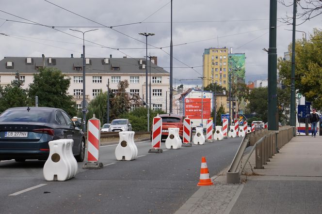 Awaria mostu Bernardyńskiego w Bydgoszczy