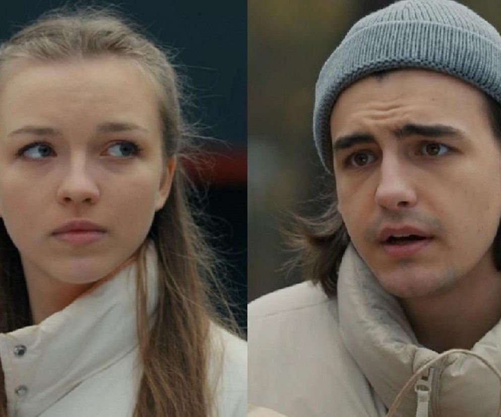 Barwy szczęścia. Ewelina (Amelia Listwoń), Romeo (Jacek Tyszkiewicz)