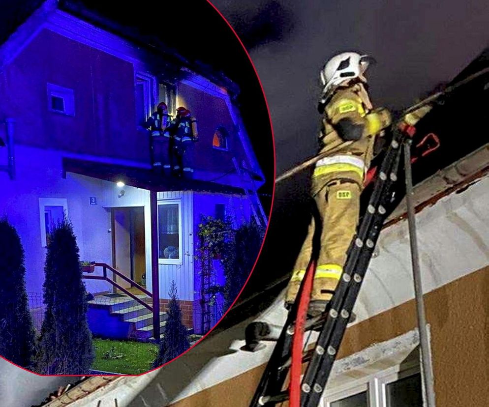 Tragedia pod Kętrzynem. 13-latka i mężczyzna zginęli w pożarze domu