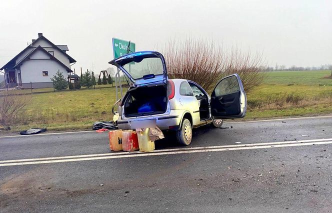 Tragiczny wypadek na DK 25 pod Bydgoszczą! Nie żyje jedna osoba 