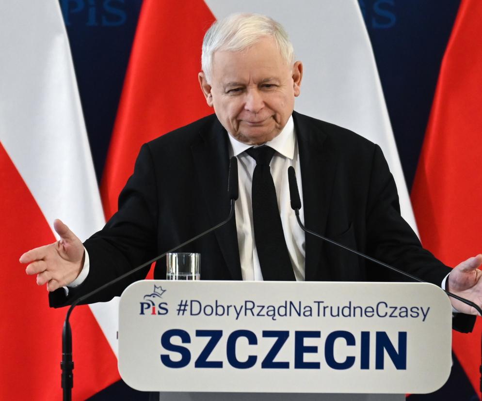 „Kłamstwo i hańba” podczas przemówienia Jarosława Kaczyńskiego. Jak zareagował prezes PiS?
