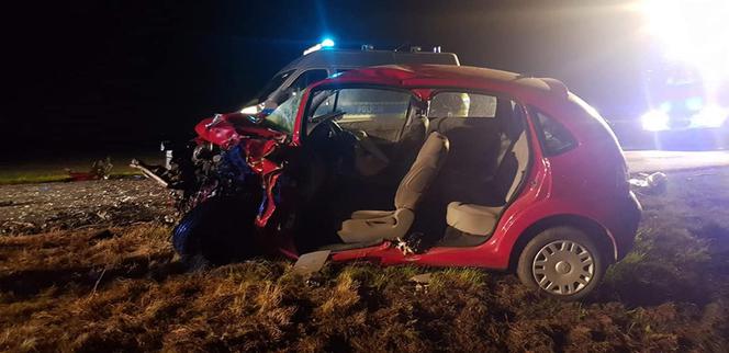 Wypadek między Piecowicami a Kiełczowem