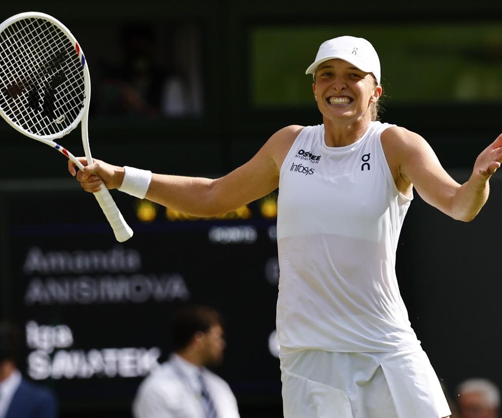 Iga Świątek po triumfie w Wimbledonie