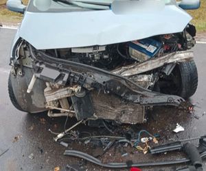 Niebezpieczny poranek na drogach. Karambol, czołówka i poszkodowani. Kierowcy stoją w korkach