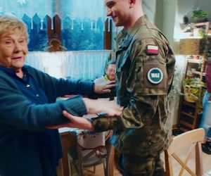 	M jak miłość kulisy serialu. Nowy Mateusz Mostowiak (Rafał Kowalski), Barbara (Teresa Lipowska)