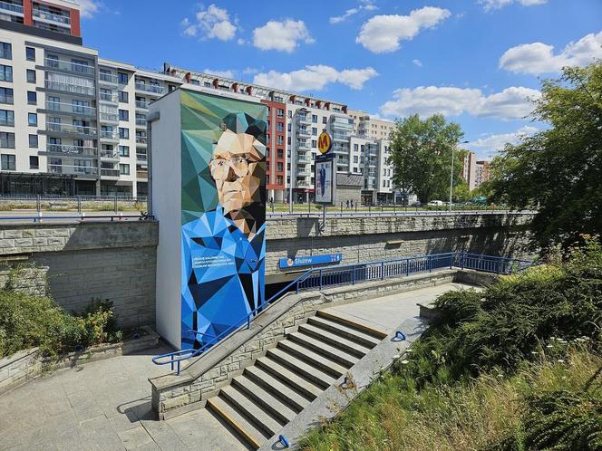 Mural Beksińskiego