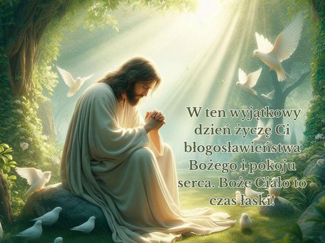 Kartki na Boże Ciało