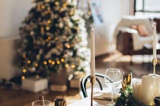 Dekoracje świąteczne na stół wigilijny