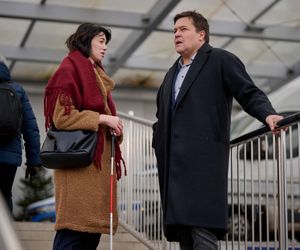 Na Wspólnej odc. 3997. Klaudia (Justyna Karłowska), Michał (Robert Kudelski)