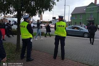 protest na Rondzie Gronowo