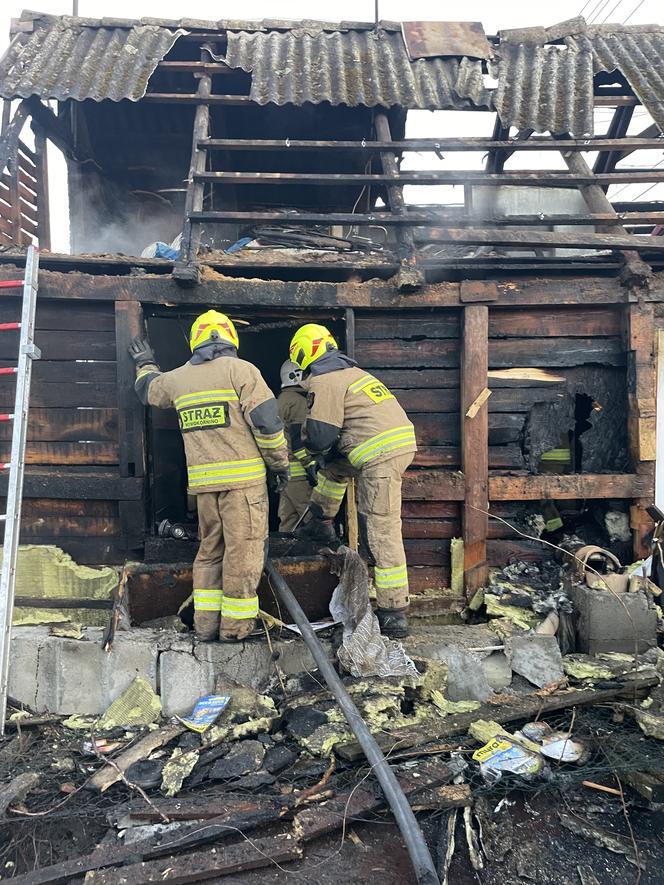 Kolejny pożar domu na Podlasiu. 70-letni pan Janusz stracił dach nad głową