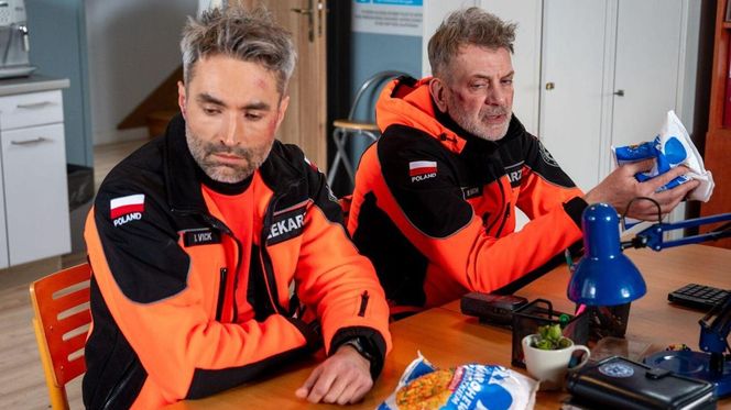 	Na sygnale odc. 705. Benio (Hubert Jarczak), Wiktor (Wojciech Kuliński)