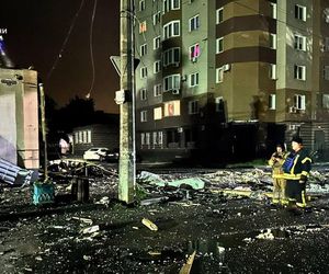 Zmasowany atak Rosjan na Ukrainę