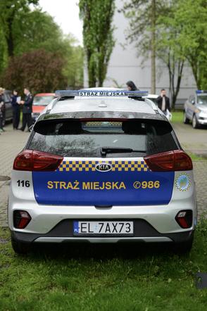 Samochód elektryczny dla Straży Miejskiej w Łodzi 