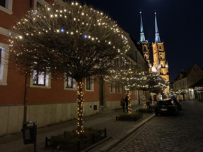 Świąteczne iluminacje we Wrocławiu