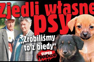 Małopolska: Zabili i zjedli własne psy!