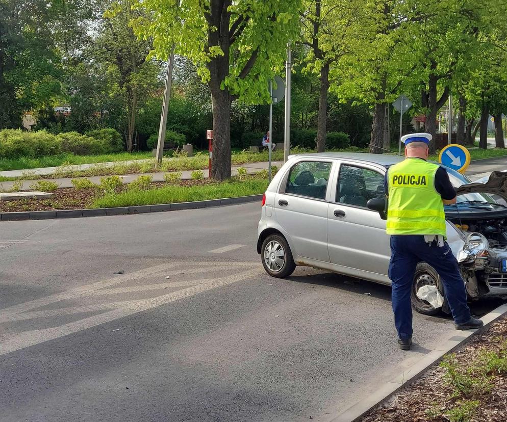 Wypadek na ulicy Konstytucji 3-go Maja w Starachowicach