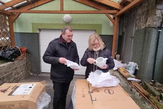 Porcelanowe talerze wróciły do Gawłowskiego 