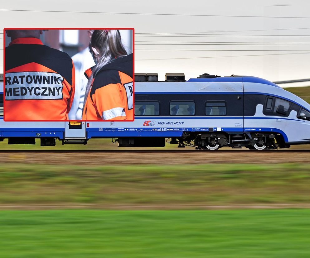 Nowy Dwór Mazowiecki. Pasażer pociągu Intercity nie żyje. Reanimacja 70-latka nie pomogła