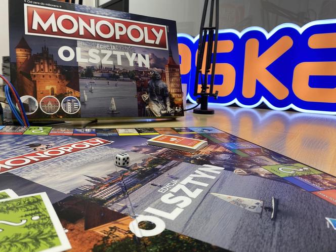 Oficjalna premiera gry Monopoly Olsztyn za nami! Te pola znalazły się na planszy [ZDJĘCIA]