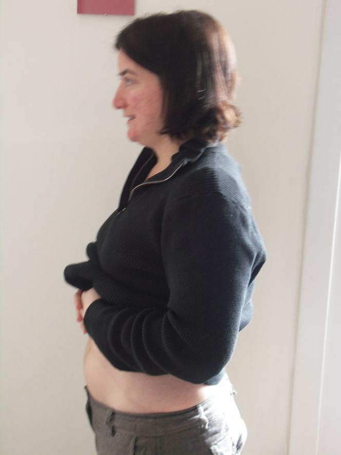 13 tydzień ciąży - brzuch