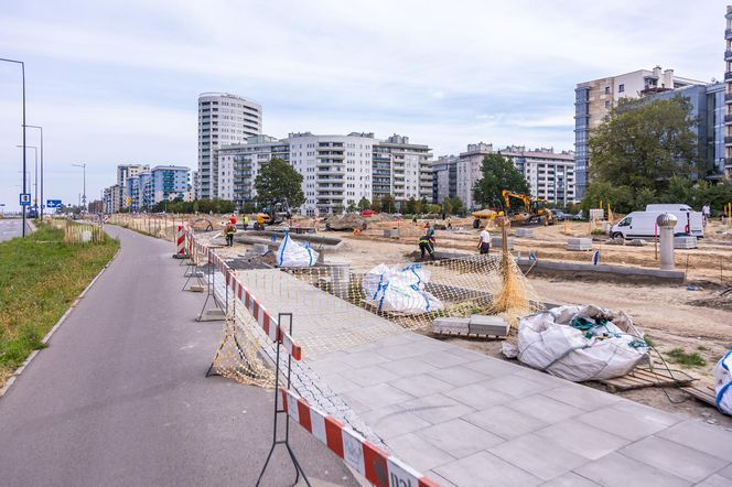 Budowa parku nad Południową Obwodnicą Warszawy