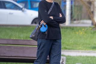 Bohosiewicz sprząta po piesku