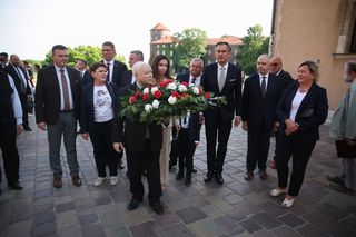 Marta Kaczyńska na Wawelu